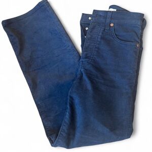 Women’s Levi’s Ribcage Blue Corduroy Pants